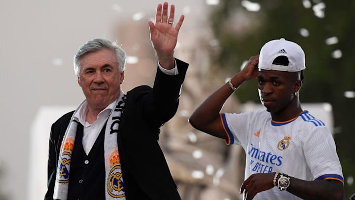 Ancelotti e Vinicius