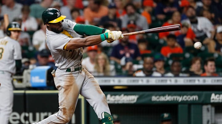 Starling Marte tuvo una sólida campaña con los Atléticos