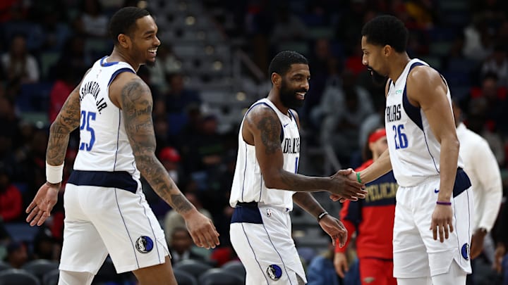 Dallas Mavericks, P.J. Washington, Kyrie Irving, Spencer Dinwiddie