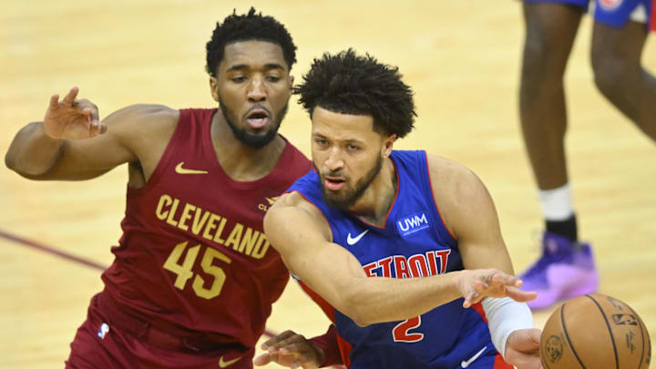 Detroit Pistons guard Cade Cunningham.