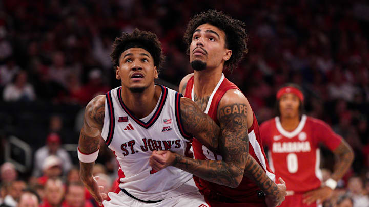 Alabama v St. John's; St. John's basketball forward Dillon Mitchell