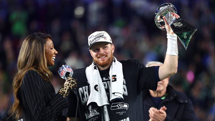 Seattle Seahawks quarterback Sam Darnold.