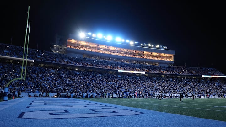 Nov 11, 2023; Chapel Hill, North Carolina, USA; An overall view in the third quarter at Kenan Memorial Stadium. Mandatory Credit: Bob Donnan-USA TODAY Sports