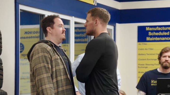 J.J. Watt showed off some good acting chops. 