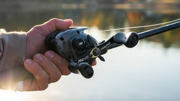 The new Abu Garcia VoltiQ baitcast reel. The new Abu Garcia VoltiQ baitcast reel.