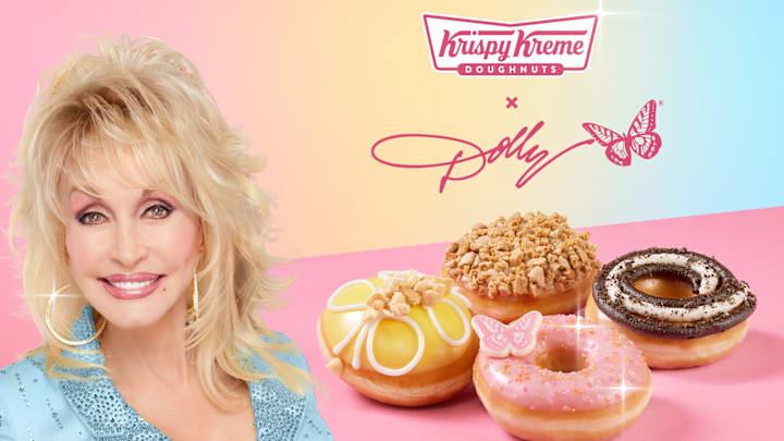 Krispy Kreme x Dolly Parton - credit: Krispy Kreme