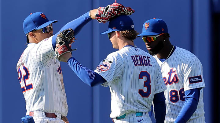El outfield de New York Mets tiene a Juan Soto, Carson Benge y Luis Robert Jr. 