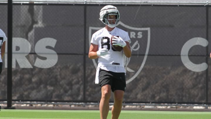 Las Vegas Raiders TE Brock Bowers from OTAs