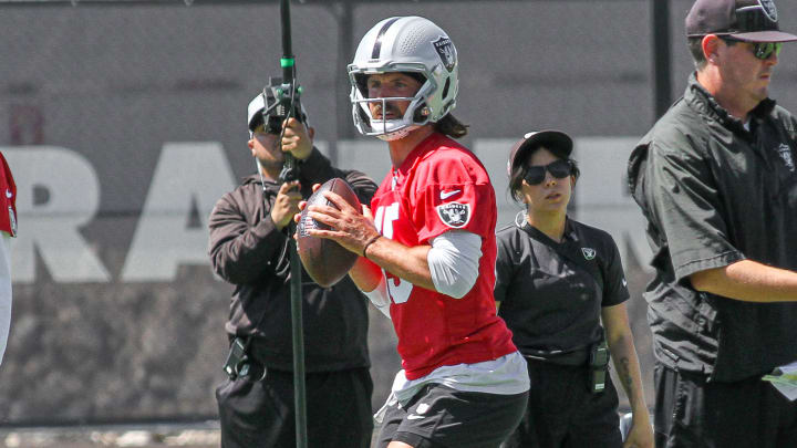 Las Vegas Raiders QB Gardner Minshew 