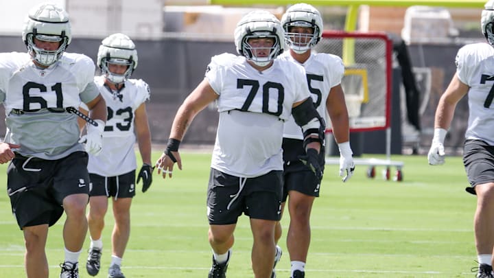 Las Vegas Raiders OL Jackson Powers-Johnson