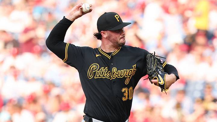 Jul 1, 2026; Philadelphia, Pennsylvania, USA; Pittsburgh Pirates pitcher Paul Skenes (30) throws a pitch during the second inning against the Philadelphia Phillies at Citizens Bank Park. Mandatory Credit: Bill Streicher-Imagn Images Jul 1, 2026; Philadelphia, Pennsylvania, USA; Pittsburgh Pirates pitcher Paul Skenes (30) throws a pitch during the second inning against the Philadelphia Phillies at Citizens Bank Park. Mandatory Credit: Bill Streicher-Imagn Images