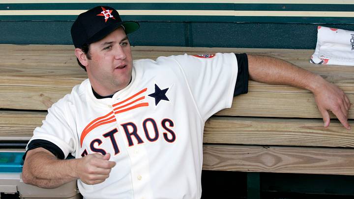 Apr 10, 2010; Houston, TX, USA; Houston Astros first baseman Lance Berkman (17) prepares for a game against the Philadelphia Phillies at Minute Maid Park. Mandatory Credit: Brett Davis-USA TODAY Sports Apr 10, 2010; Houston, TX, USA; Houston Astros first baseman Lance Berkman (17) prepares for a game against the Philadelphia Phillies at Minute Maid Park. Mandatory Credit: Brett Davis-USA TODAY Sports