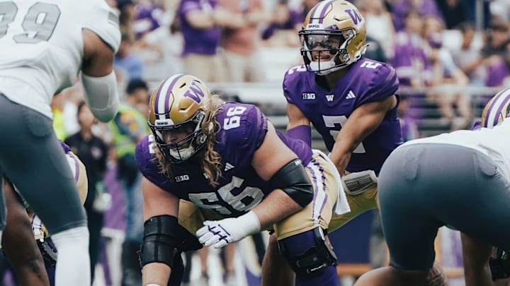 Landen Hatchett and Demond Williams Jr. are UW co-captains.