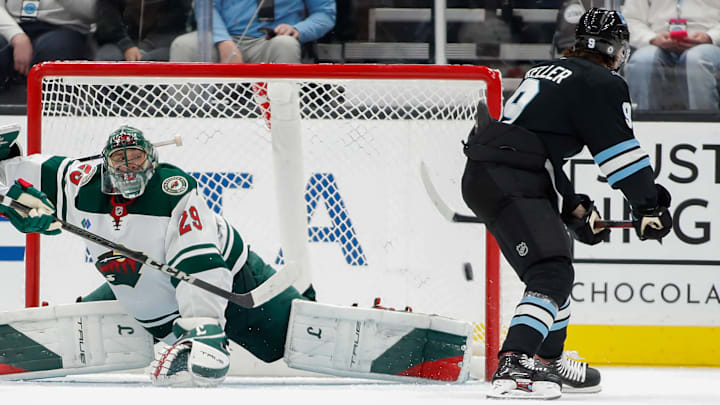 Minnesota Wild v Utah Hockey Club Minnesota Wild v Utah Hockey Club