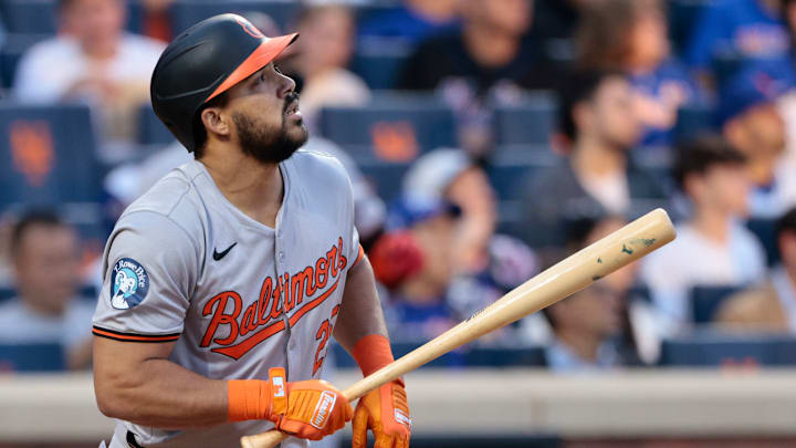 Baltimore Orioles slugger Anthony Santander is a free agent this offseason