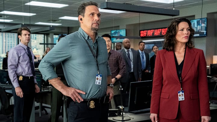 Jeremy Sisto and Alana de la Garza in FBI season 7