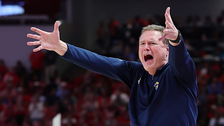 Kansas basketball coach Bill Self
