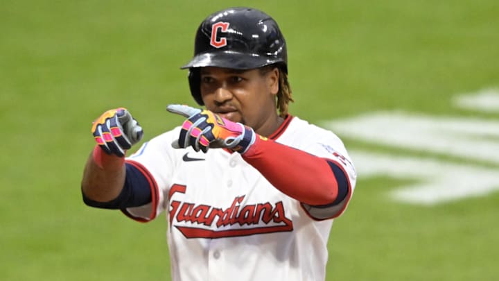 Cleveland Guardians third baseman Jose Ramirez is a great prop target on Monday.