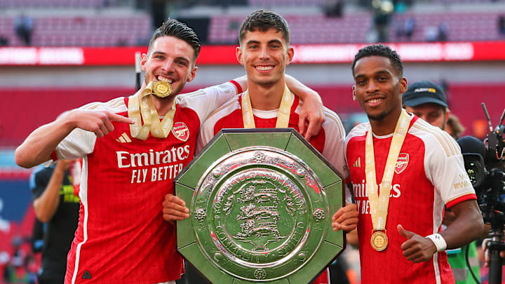 Three of Arsenal's new boys