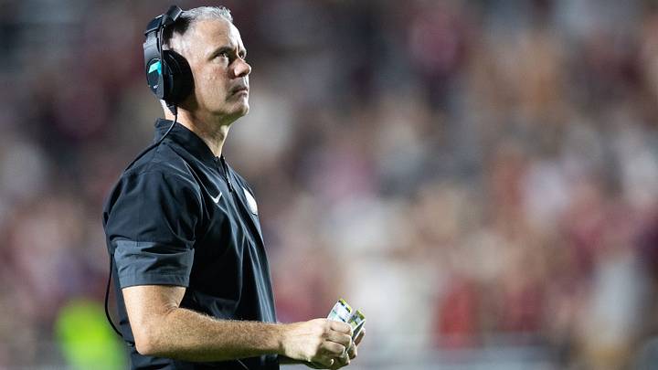 Florida State Seminoles head coach Mike Norvell Florida State Seminoles head coach Mike Norvell