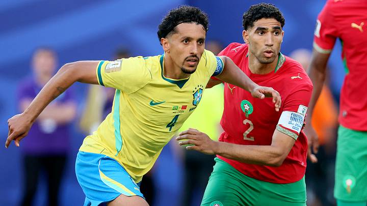 Marquinhos Aoás y Achraf Hakimi, de compañeros en el PSG de Francia a rivales en la Copa del Mundo Marquinhos Aoás y Achraf Hakimi, de compañeros en el PSG de Francia a rivales en la Copa del Mundo