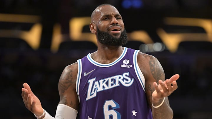 Los Angeles Lakers forward LeBron James