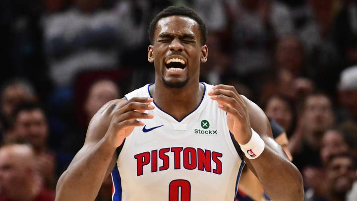 Detroit Pistons center Jalen Duren Detroit Pistons center Jalen Duren