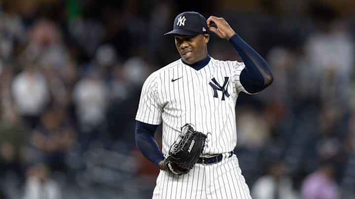 Aroldis Chapman ha mostrado problemas de control con Yankees
