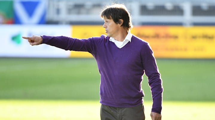 El entrenador Matías Almeyda. El entrenador Matías Almeyda.