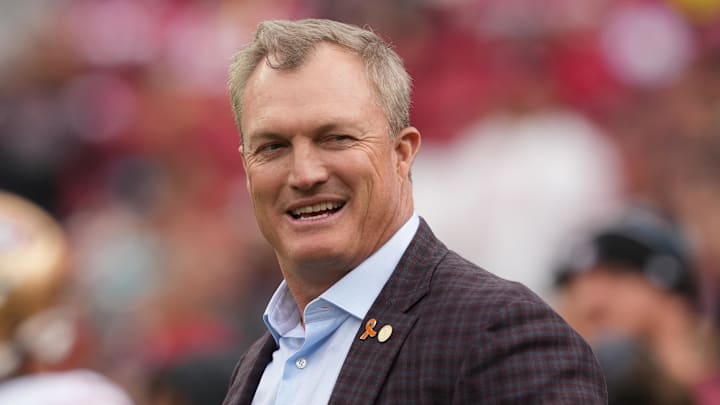 San Francisco 49ers general manager John Lynch.