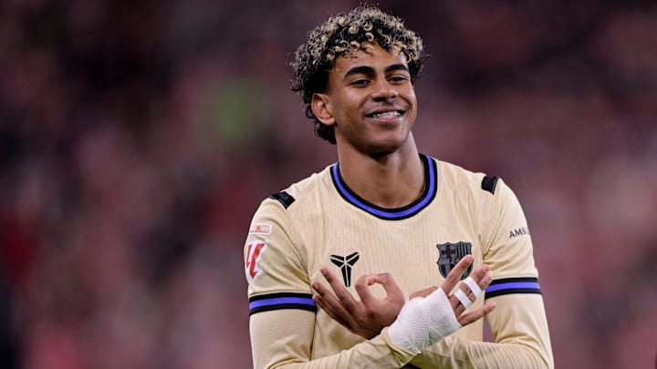 Lamine Yamal et le FC Barcelona affrontent le Séville FC en Liga