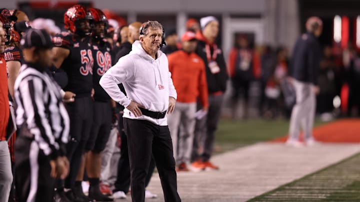 Utah Utes head coach Kyle Whittingham. 