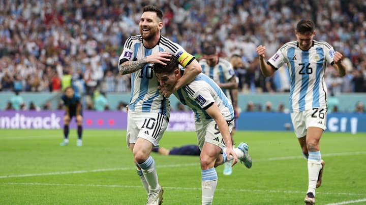 Julian Alvarez a inscrit son troisième but dans cette Coupe du monde