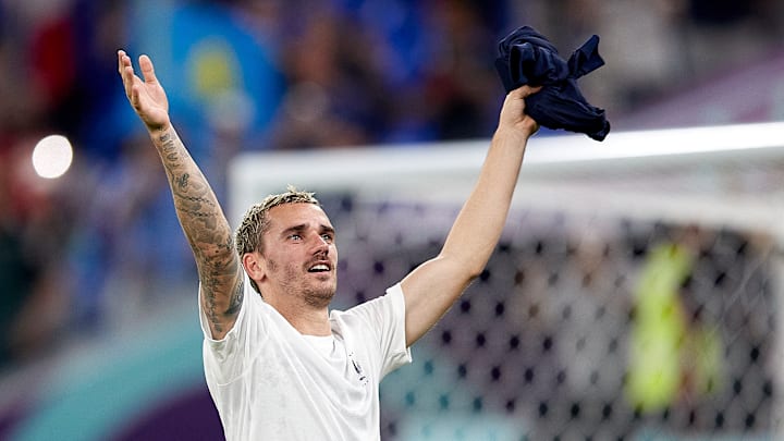 Antoine Griezmann très fier de son équipe.