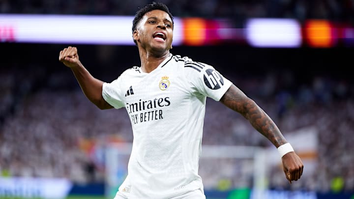 Rodrygo marcou o primeiro gol do Real Madrid em LaLiga 2024/25