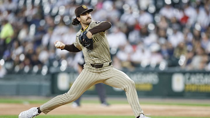San Diego Padres starting pitcher Dylan Cease San Diego Padres starting pitcher Dylan Cease