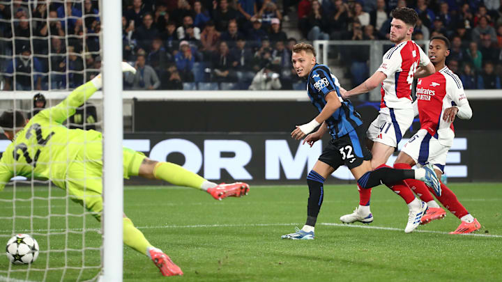 David Raya ensured Arsenal earned at least a point in their Champions League opener