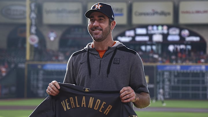 Houston Astros starting pitcher Justin Verlander