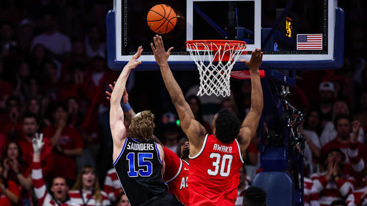 BYU guard Richie Saunders (15) leads the Cougars against VCU in Thursday's opening round of the NCAA Tournament.