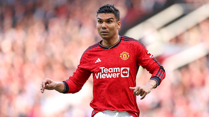 Casemiro será titular en el Manchester United ante el Liverpool