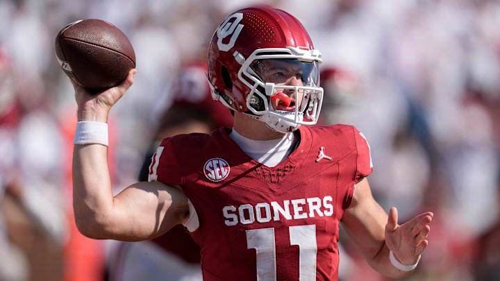 Oklahoma Sooners quarterback Jackson Arnold returned to action on Saturday against South Carolina.