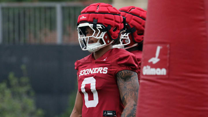 Oklahoma running back Jaydn Ott