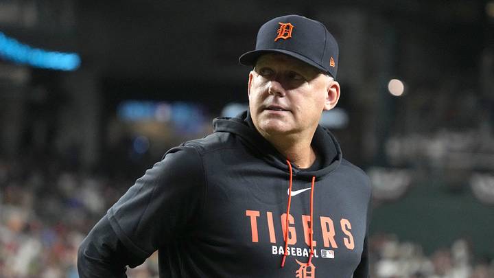 Tigers manager AJ Hinch against the Diamondbacks. Credit: Rick Scuteri-Imagn Tigers manager AJ Hinch against the Diamondbacks. Credit: Rick Scuteri-Imagn