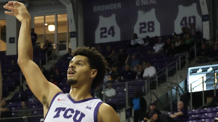 TCU basketball player Brendan Wenzel TCU basketball player Brendan Wenzel