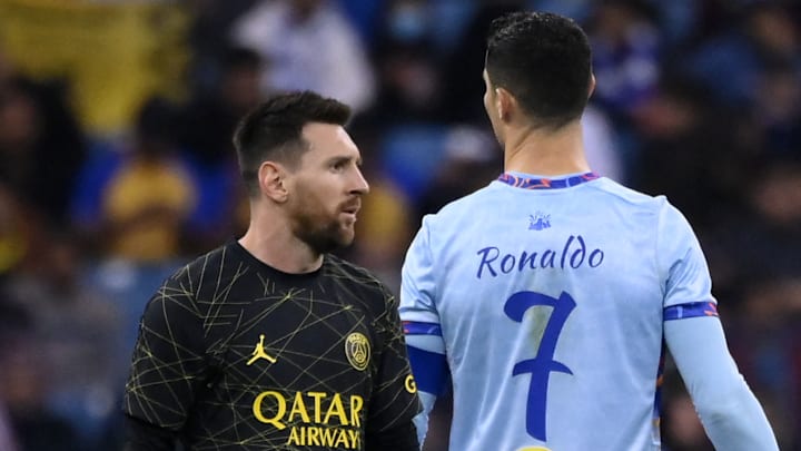 Messi levou a melhor sobre Cristiano Ronaldo desta vez; ambos balançaram as redes