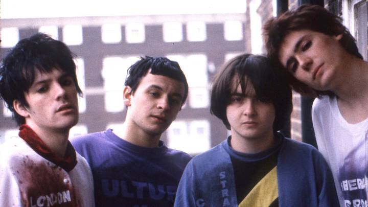Manic Street Preachers (L-R: Richey Edwards, James Dean Bradfield, Sean Moore, Nicky Wire)