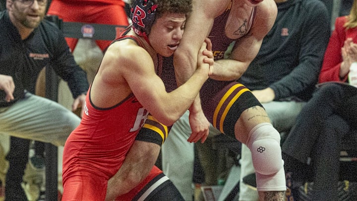  Rutgers Wrestling Scarlet Knight 