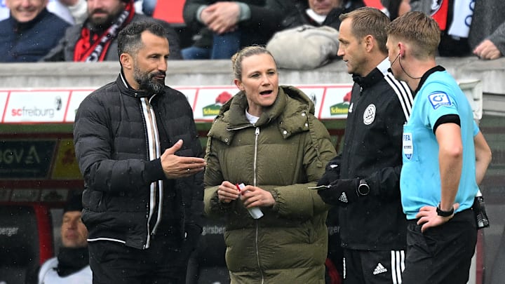 Hasan Salihamidzic mit Kathleen Krüger 