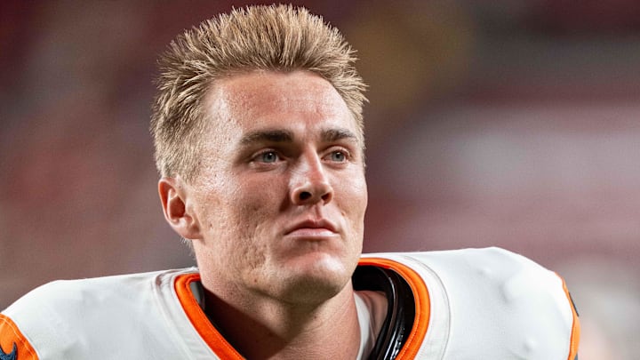 NFL Denver Broncos quarterback Bo Nix.