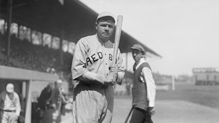 Babe Ruth comenzó su carrera con los Medias Rojas 